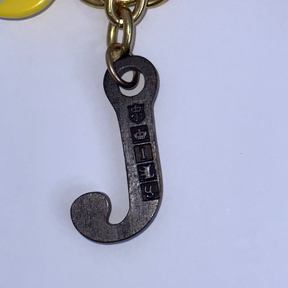 Vintage Juicy Couture wristlet w/large Juicy Charms Authentic & rare 💗💛❤️ - Picture 8 of 12